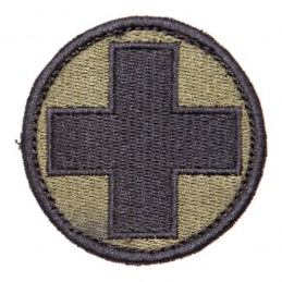 Medic patch w Velcro Grün