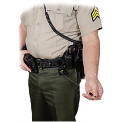 Gear keeper handcuff key retractor