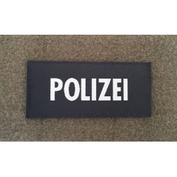 Klett Polizei gewoben, 10 x 4.5 cm