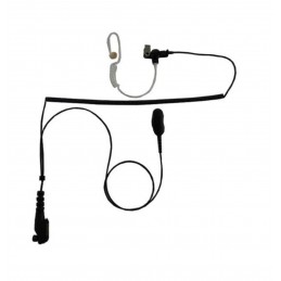 HEADSET Hörsprechgarnitur "lock type" / 2 Kabel ab Stecker getrennt / 1 Spiralkabel / zu EADS TPH900