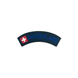 Badge SWITZERLAND - Black &...