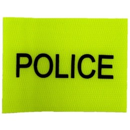 Badge POLICE jaune 8.5cm X...